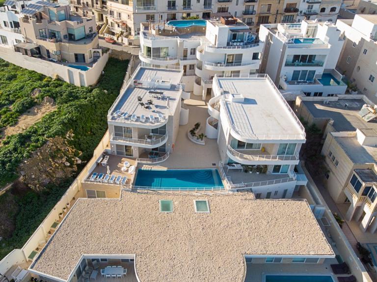 Ferienwohnung Waters-Edge Complex Marsaskala Exterior foto