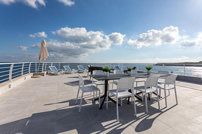 Ferienwohnung Waters-Edge Complex Marsaskala Exterior foto